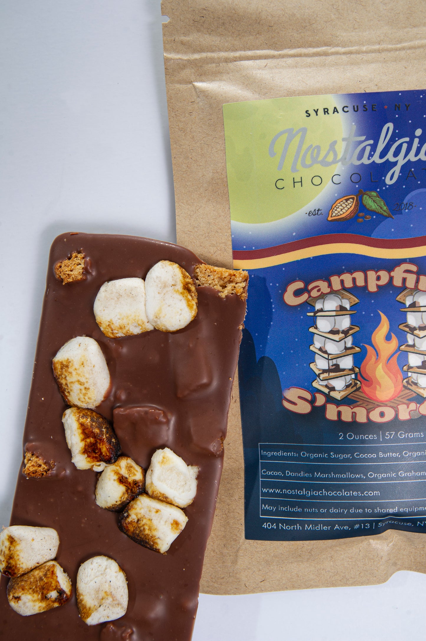 S'mores Milk Chocolate – Nostalgia Chocolates